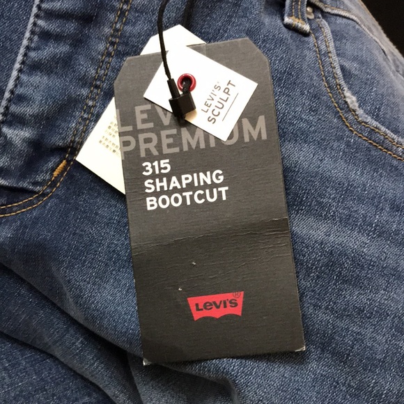 NWT Levi's Premium Women's 315 Shaping Bootcut Jeans Size 34 - Picture 14 of 14